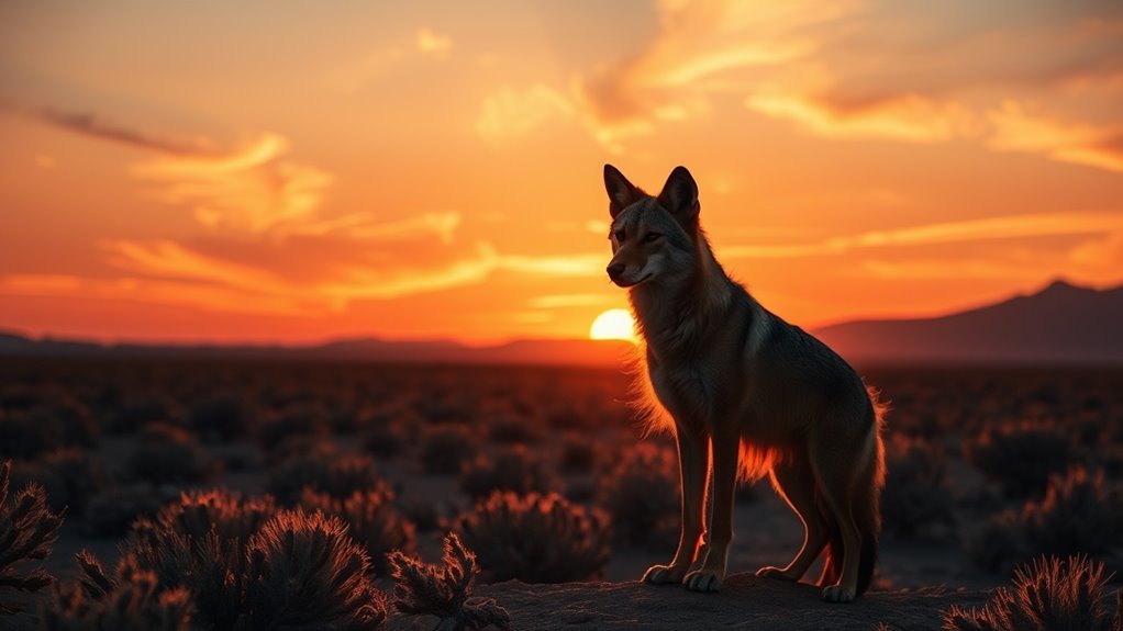 coyote sightings signify spiritual guidance