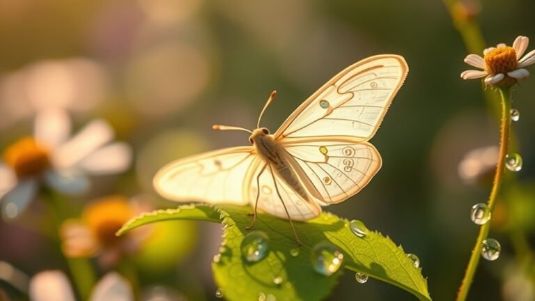 divine guidance through white moths