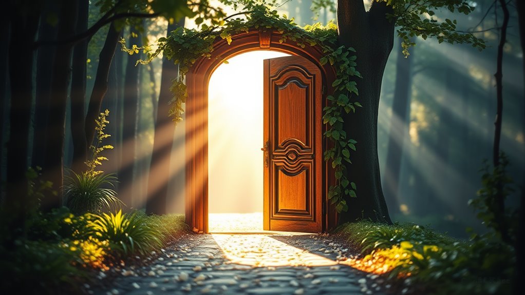 divine messages through doors