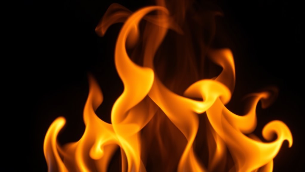 divine messages through flames