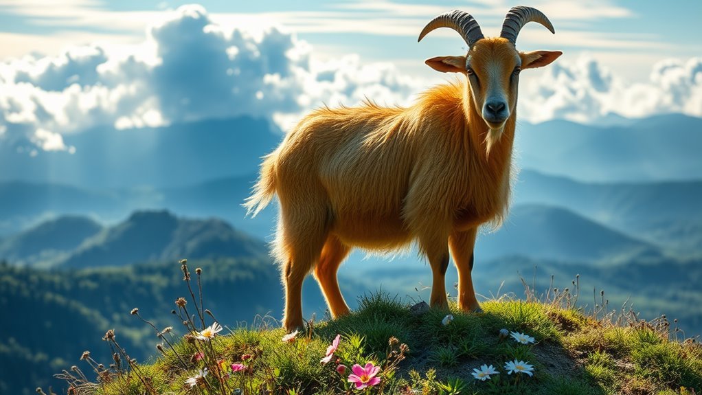 goats symbolize spiritual guidance