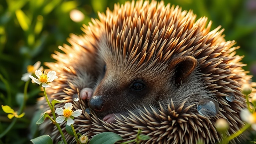 hedgehog protection and resourcefulness