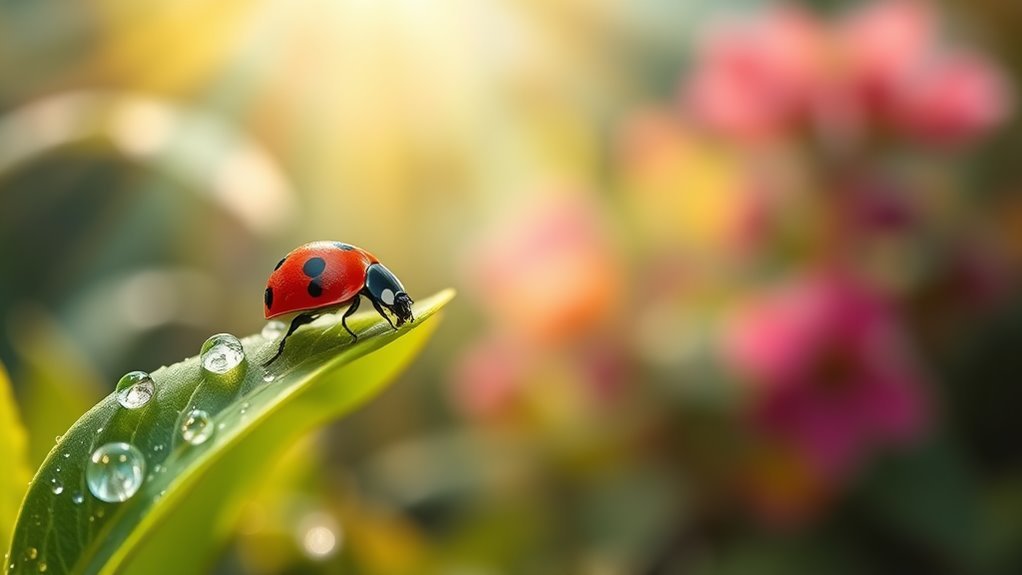 ladybugs symbolize divine guidance