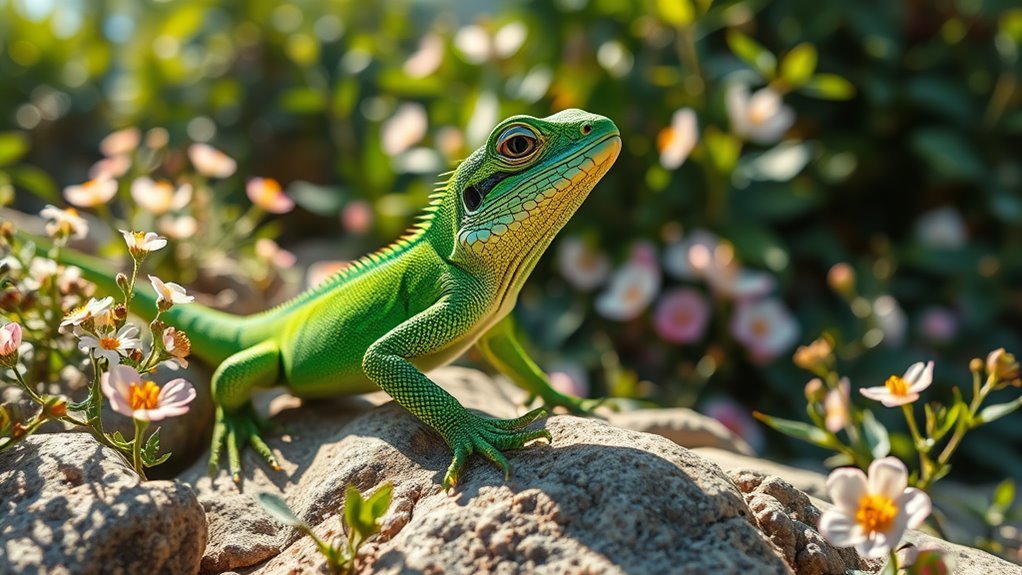 lizard crossings symbolize spiritual messages