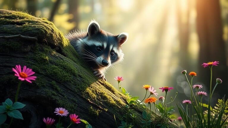 raccoon as spiritual guide