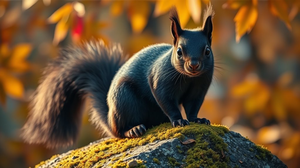 sacred messages of black squirrels