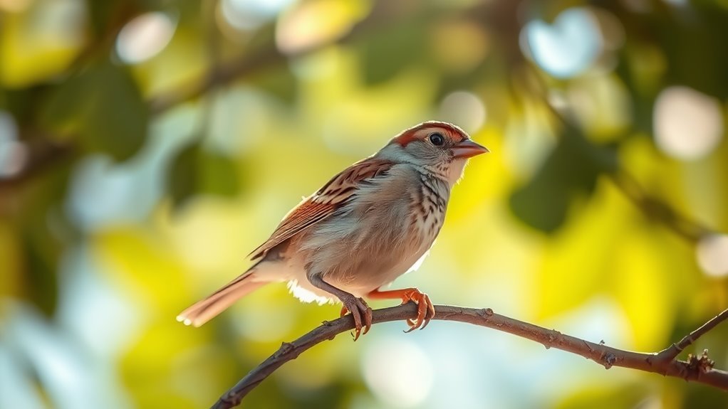 sparrow visits signify divine messages
