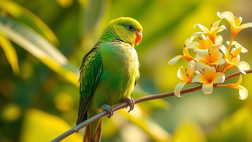 spiritual symbolism of parakeets