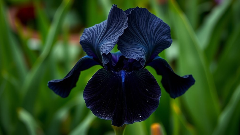 black iris spiritual significance