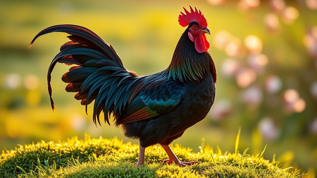 black rooster spiritual symbolism
