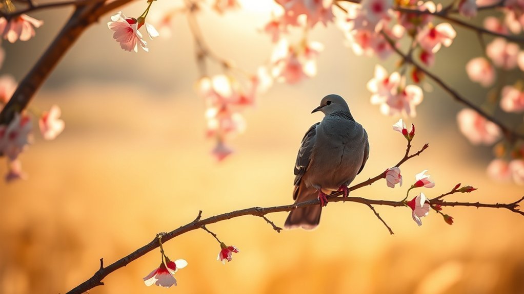 mourning dove symbolizes peace
