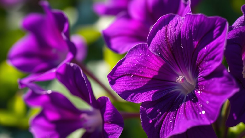 purple flowers dream symbolism