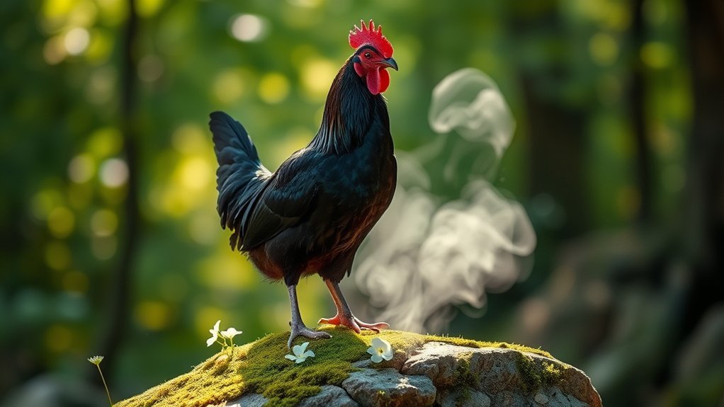 spiritual significance of black chicken