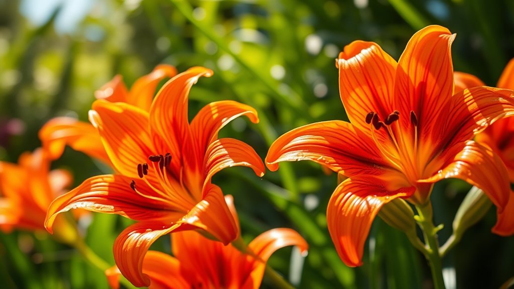 symbolism of orange lilies